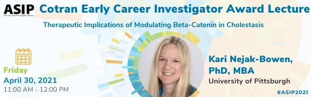 Cotran Early Career Investigator Award Lecture